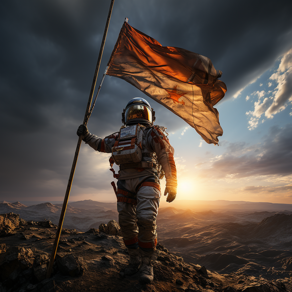 Reallynotsurennnjjjjjjkj A Lone Astronaut Standing On The Edge 24db9812 D3a3 48ef Ab70 44e9d22bd7f3