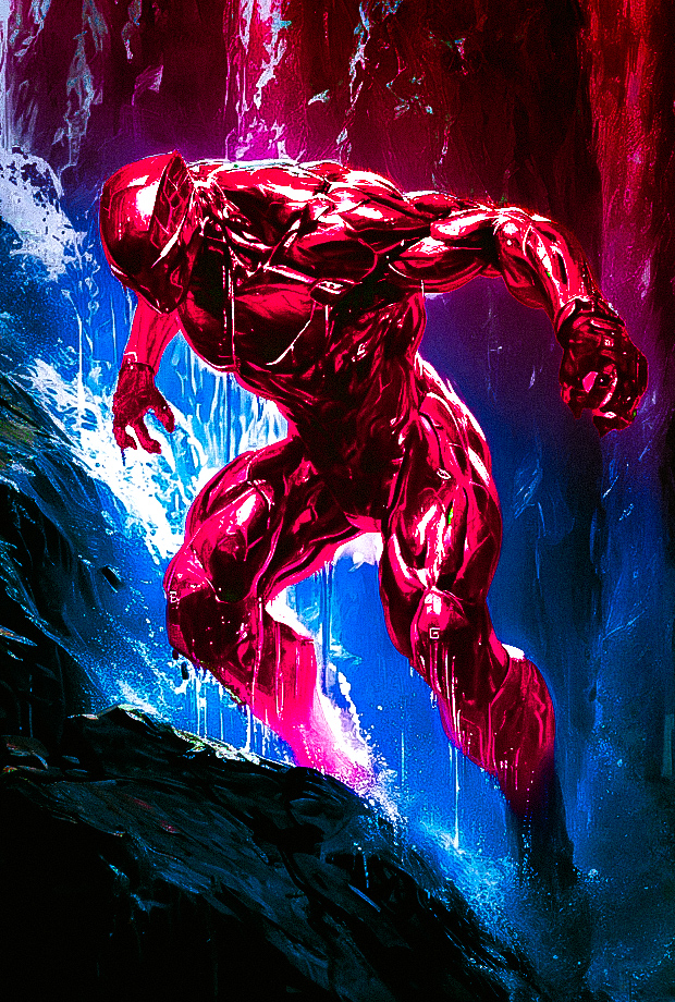 Reallynotsurennnjjjjjjkj A Metallic Skinned Warrior His Body Gl E41219e5 4c7b 425e 9f7b A528fef7f8d7