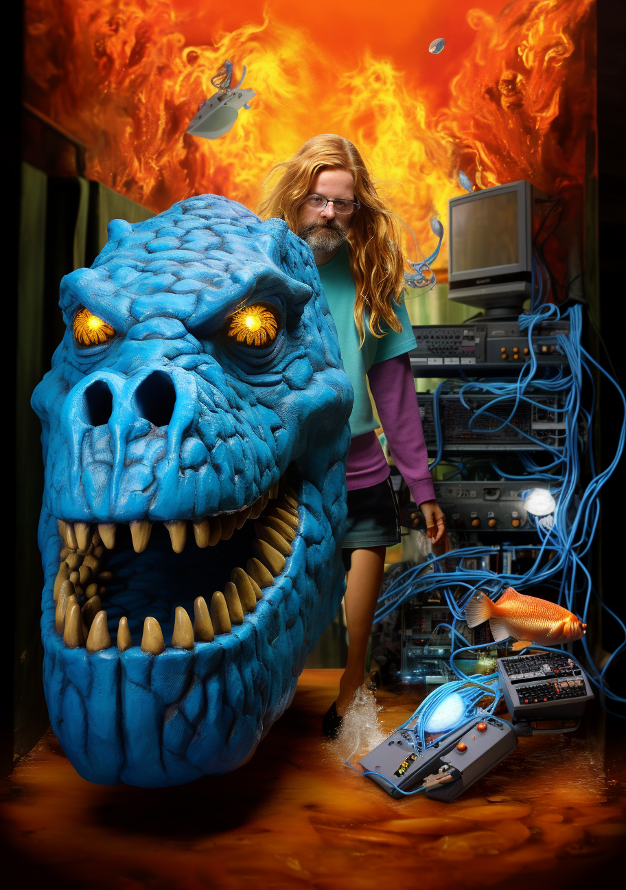 Reallynotsurennnjjjjjjkj Large Blue Monster Dinosaur Head Fire F7531476 C780 4c9d A542 80bef592dcd2