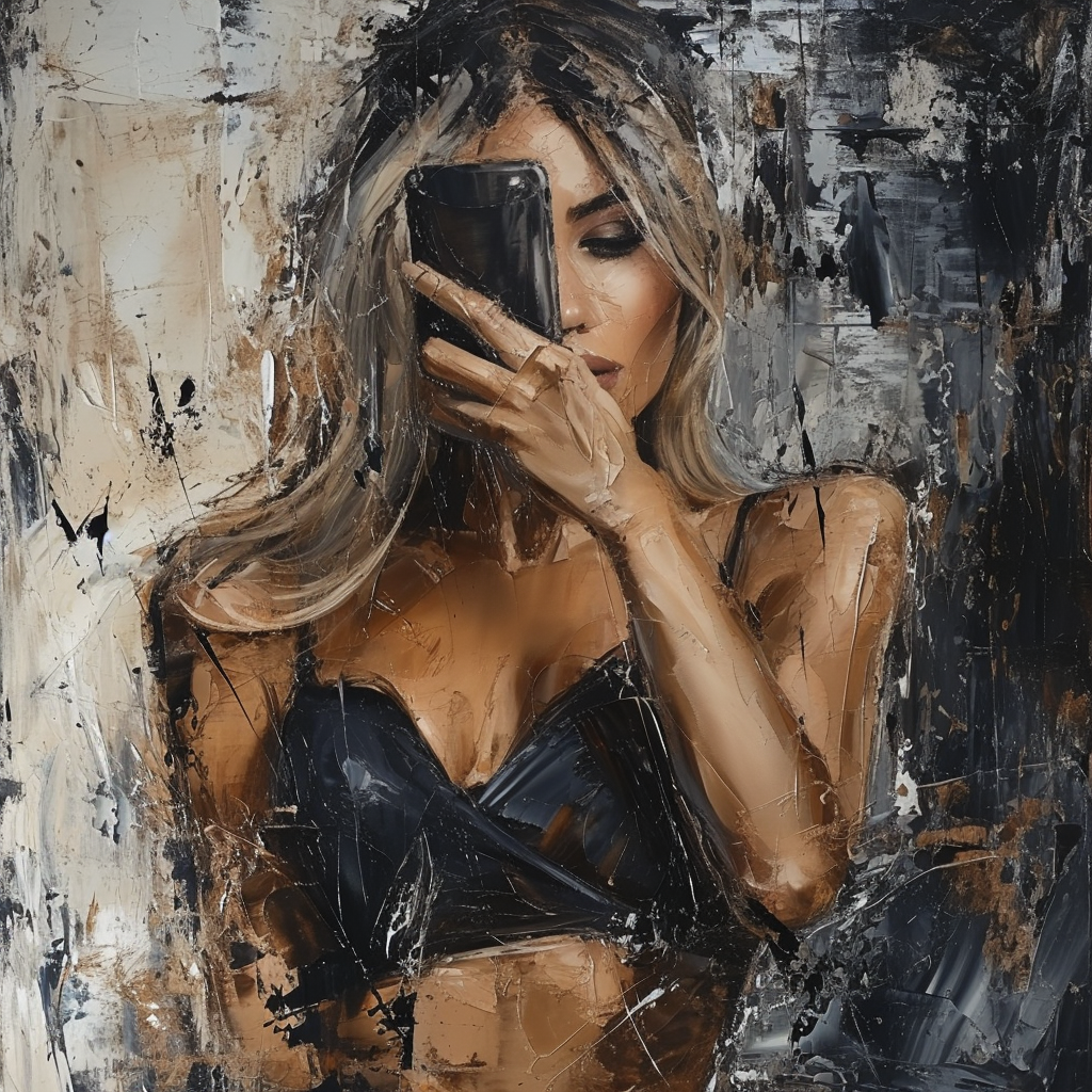 Reallynotsurennnjjjjjjkj A Woman Is Taking A Selfie In The Styl 192f3c69 F0b1 458a Be91 49853c5a689d