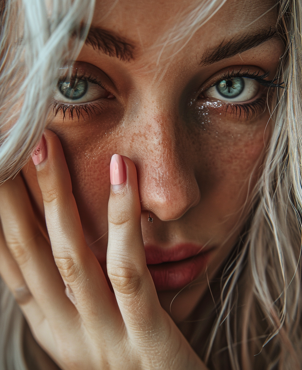 Reallynotsurennnjjjjjjkj A Woman With Long Blond Hair And Pink 8a991c83 B60f 461b A966 B6984e79812a