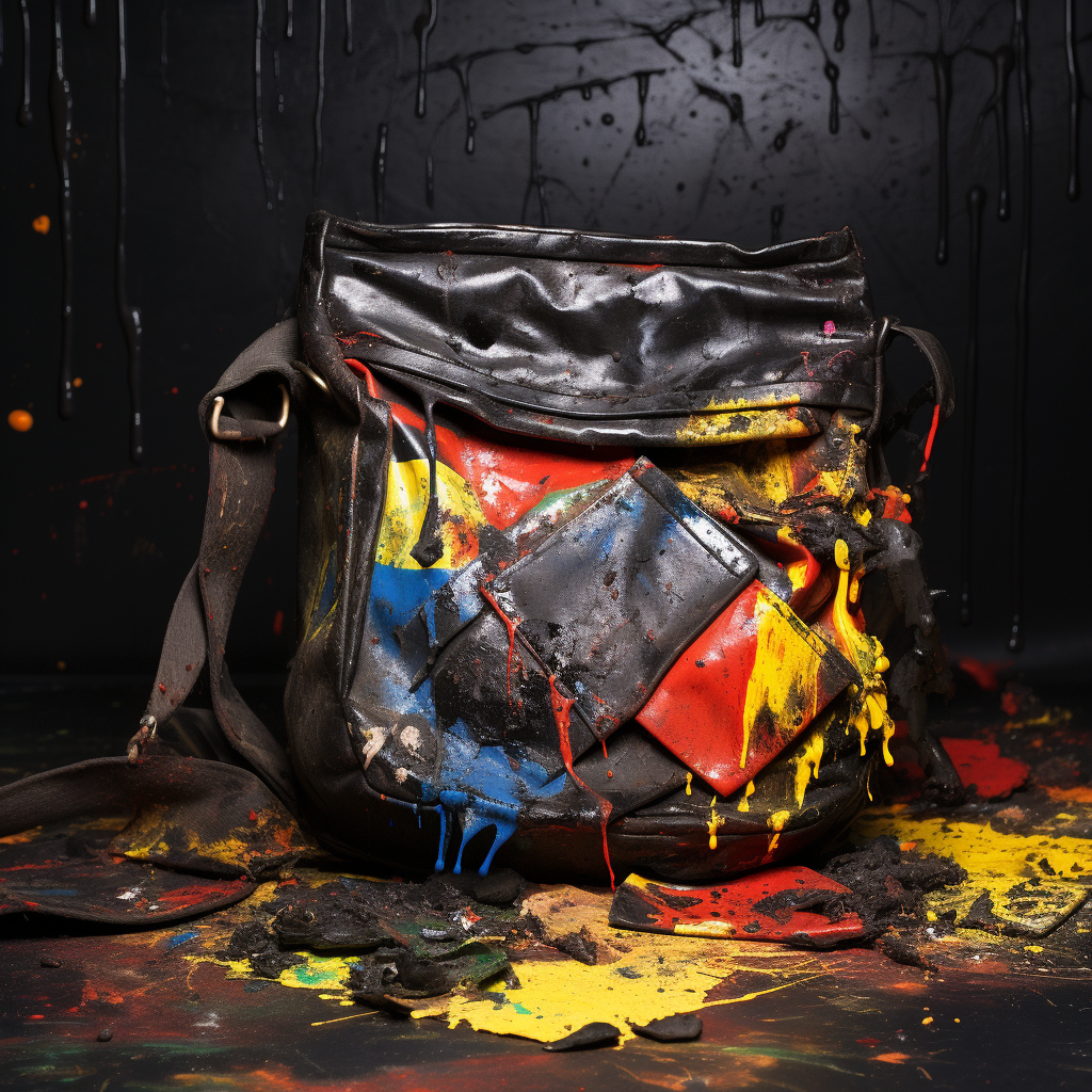 Reallynotsurennnjjjjjjkj Micro Closeup Of A Artists Bag Fully O Ee8b08e4 0523 4be3 Ab88 7308b8e470d8