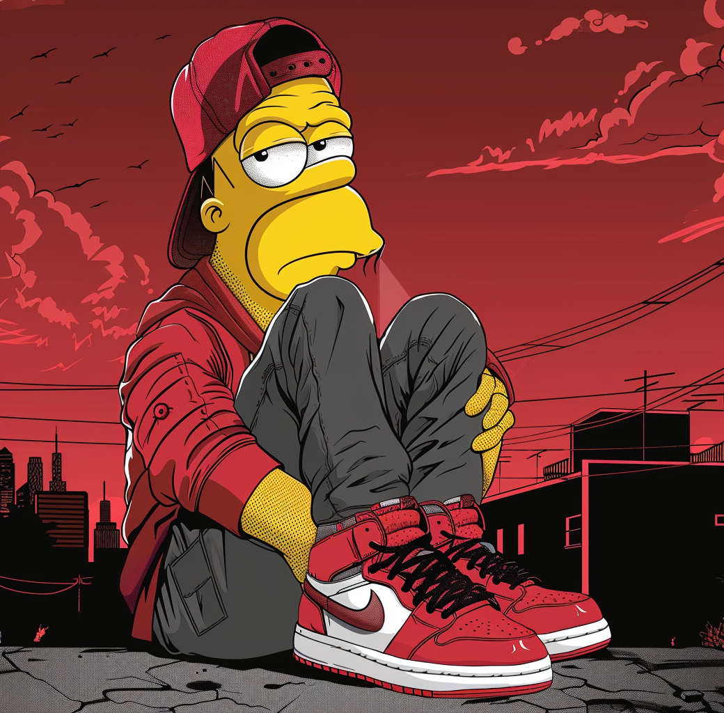 Reallynotsurennnjjjjjjkj The Simpsons Sneaker And Basketball Ha Db56865f 1f6f 40b8 Ac26 0dd342817afd