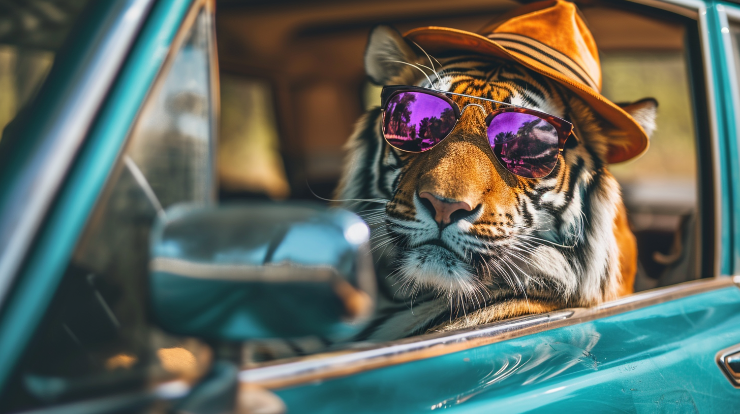 Reallynotsurennnjjjjjjkj Tiger In The Front Of The Car With Mod B9cd78b1 F70a 487e 8c4a 8e213d60d8dd