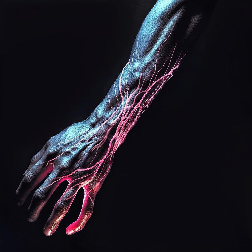 Reallynotsure Neon Photograph Showing Human Arm Veins 01 Music F529fd12 E8c3 458a 8ae7 530a80dc3857
