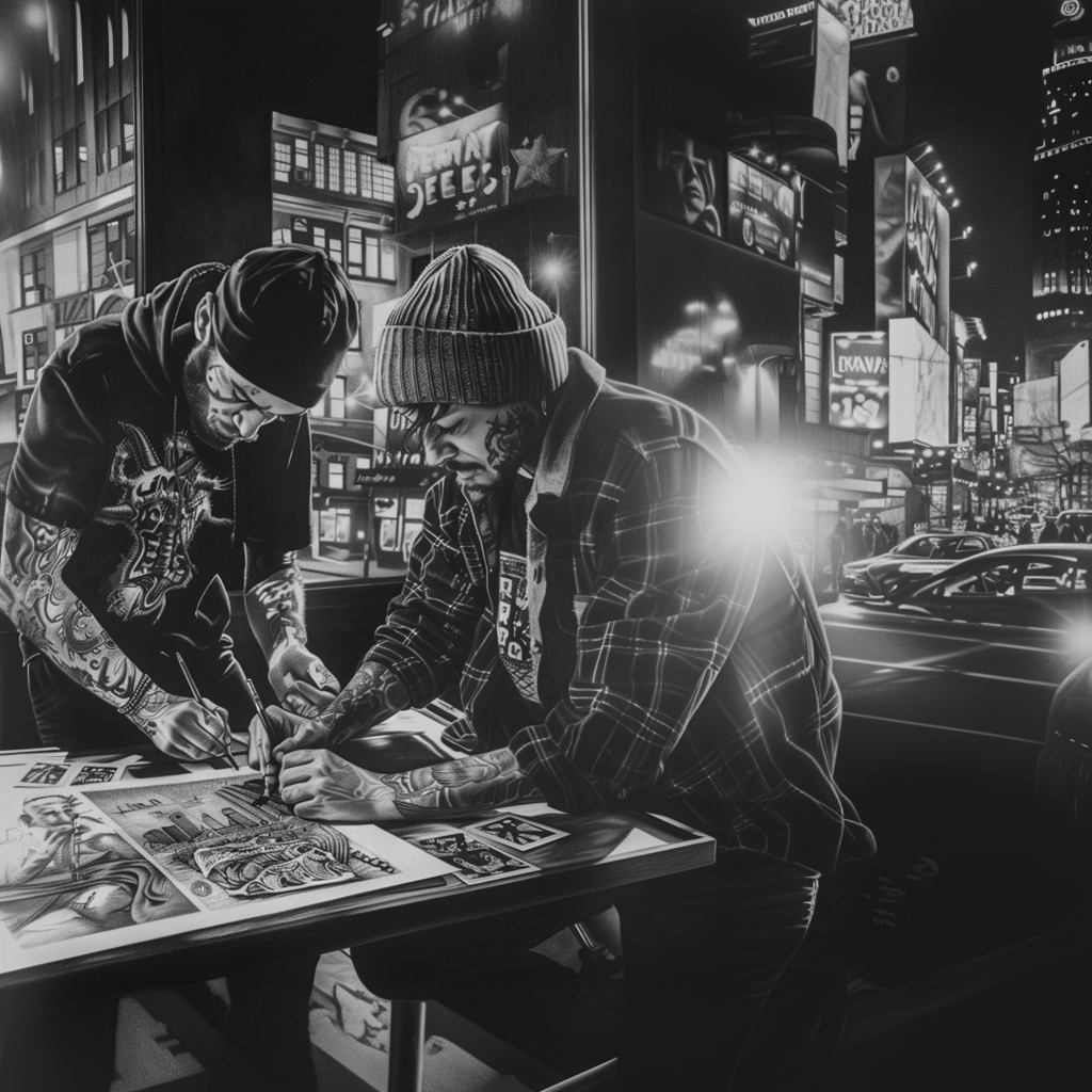 Reallynotsurennnjjjjjjkj A Black And White Pencil Drawing Of Tw 9d220a3f 5a0e 4d8b 98e9 5b4b45e41124