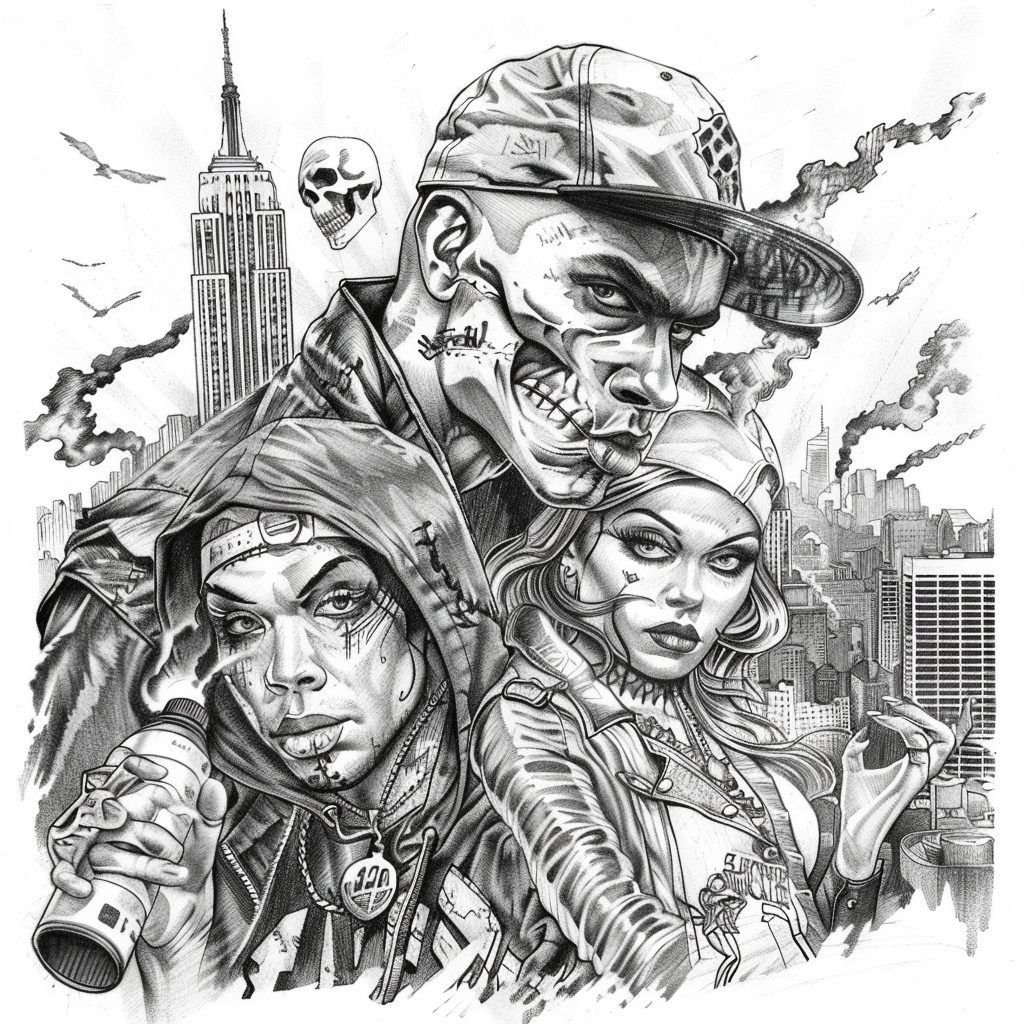 Reallynotsurennnjjjjjjkj A Pencil Drawing Of An Urban Gangster 23f81a9d 8945 43b1 80a2 1289171a93b2