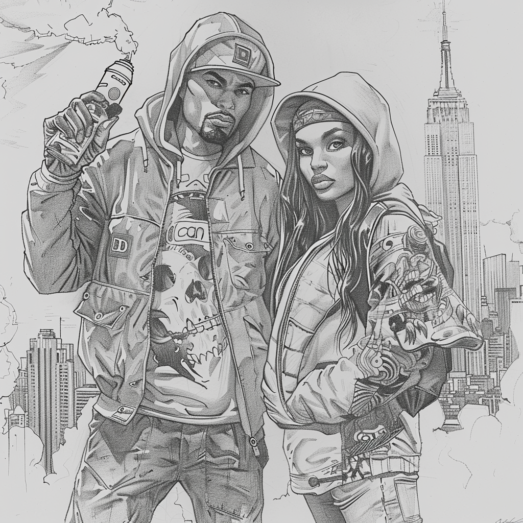 Reallynotsurennnjjjjjjkj A Pencil Drawing Of An Urban Gangster 68d21c9b Cd57 470c 8c8b 641cc6fc9d55