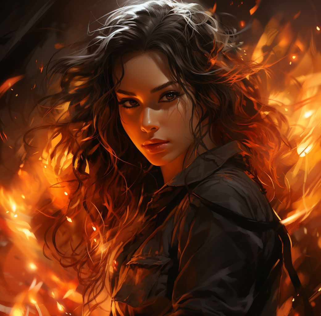Reallynotsurennnjjjjjjkj An Art Illustration With Fire Eyes In 011f98aa Fef0 416d 9ebe 53b13091773b