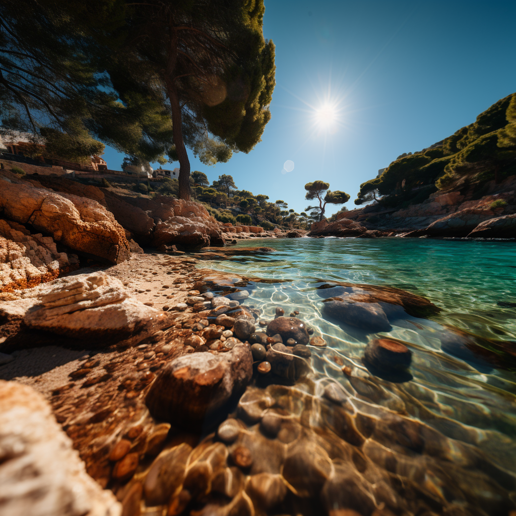 Reallynotsurennnjjjjjjkj Cinematic Shot Of A Beach Cove In Ibiz 7d54beb0 C0a8 47fc 8c5a F9ec3e3e0569
