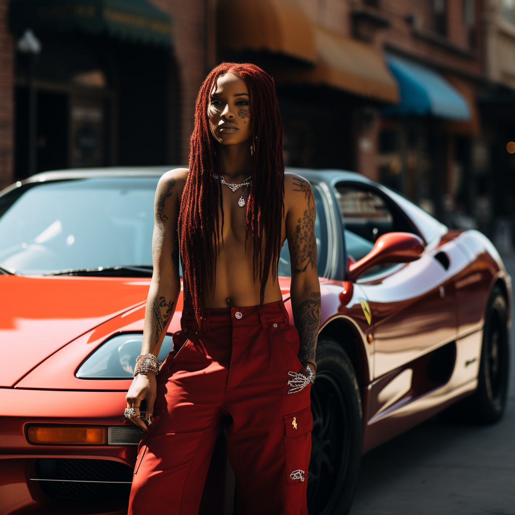 Reallynotsurennnjjjjjjkj Full Length Leaning On A Ferrari F50 C 3ea1da9e 356c 4742 890e 7897c0cda1ed