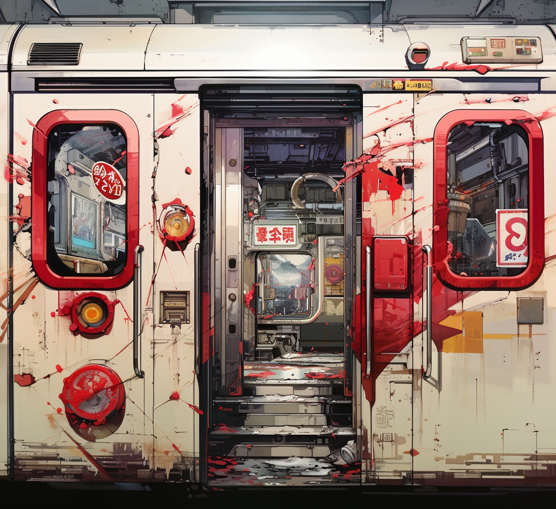 Reallynotsurennnjjjjjjkj Graffiticovered Door To A Subway Car I 26b94100 8d36 4cfb 89a4 F06015b75fb9