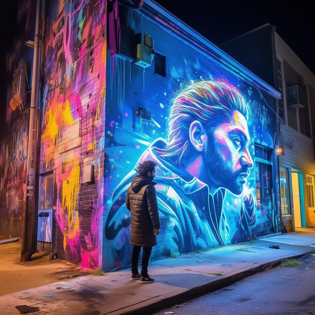 Reallynotsure An Photo Of A Elusive Street Artist Shrouded In A 8cacc177 9149 4c51 A3e4 Eec3c7256d86