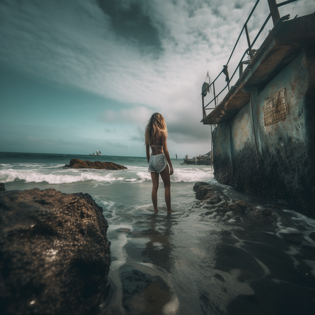 Reallynotsure Wide Angle Shot Of An Instagram Model Ocean Grung 4c667979 24f2 45f5 8463 E14e7c33706f