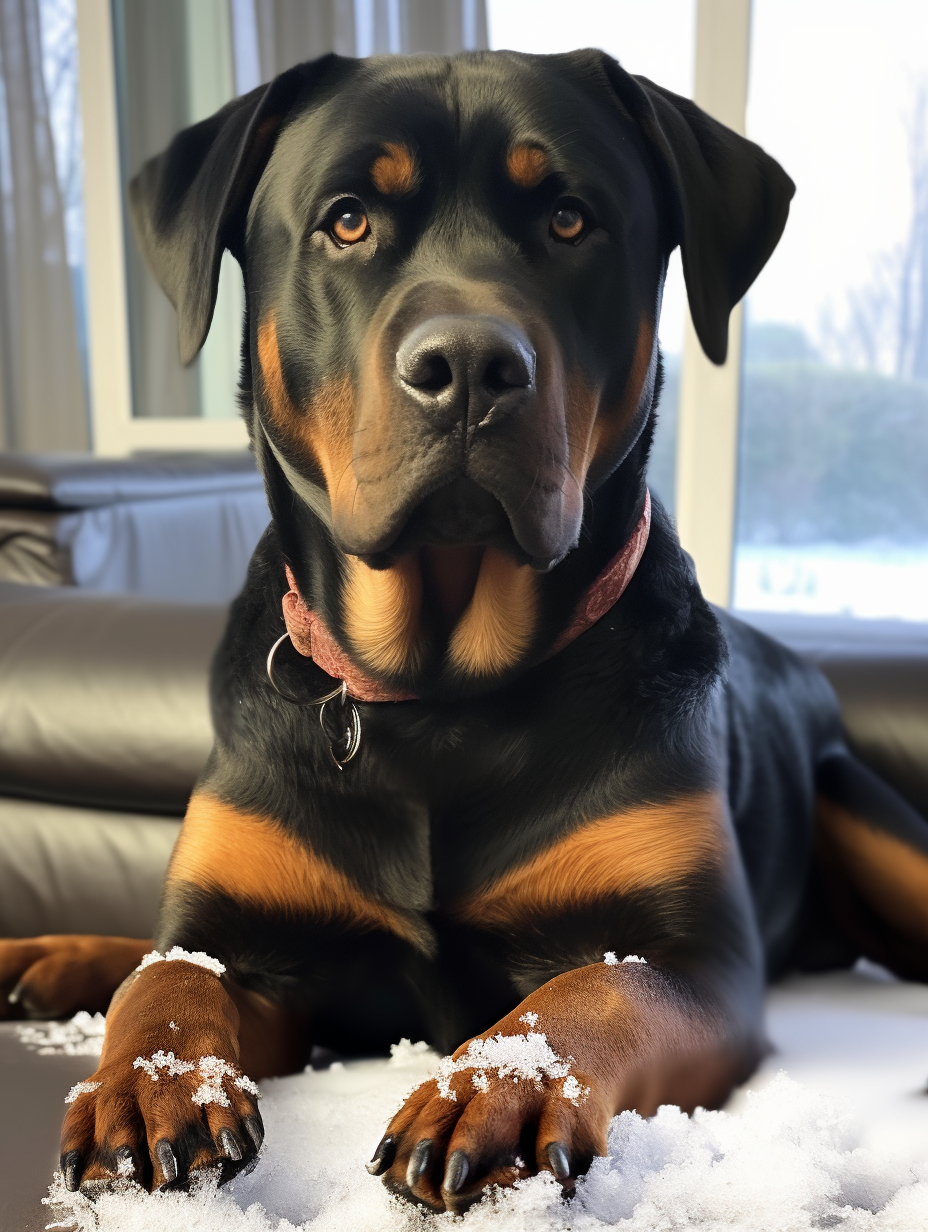 Reallynotsurennnjjjjjjkj A Rottweiler Sitting In The Snow01 In Ac4be286 F1d5 4c3d Be97 3987f310a378