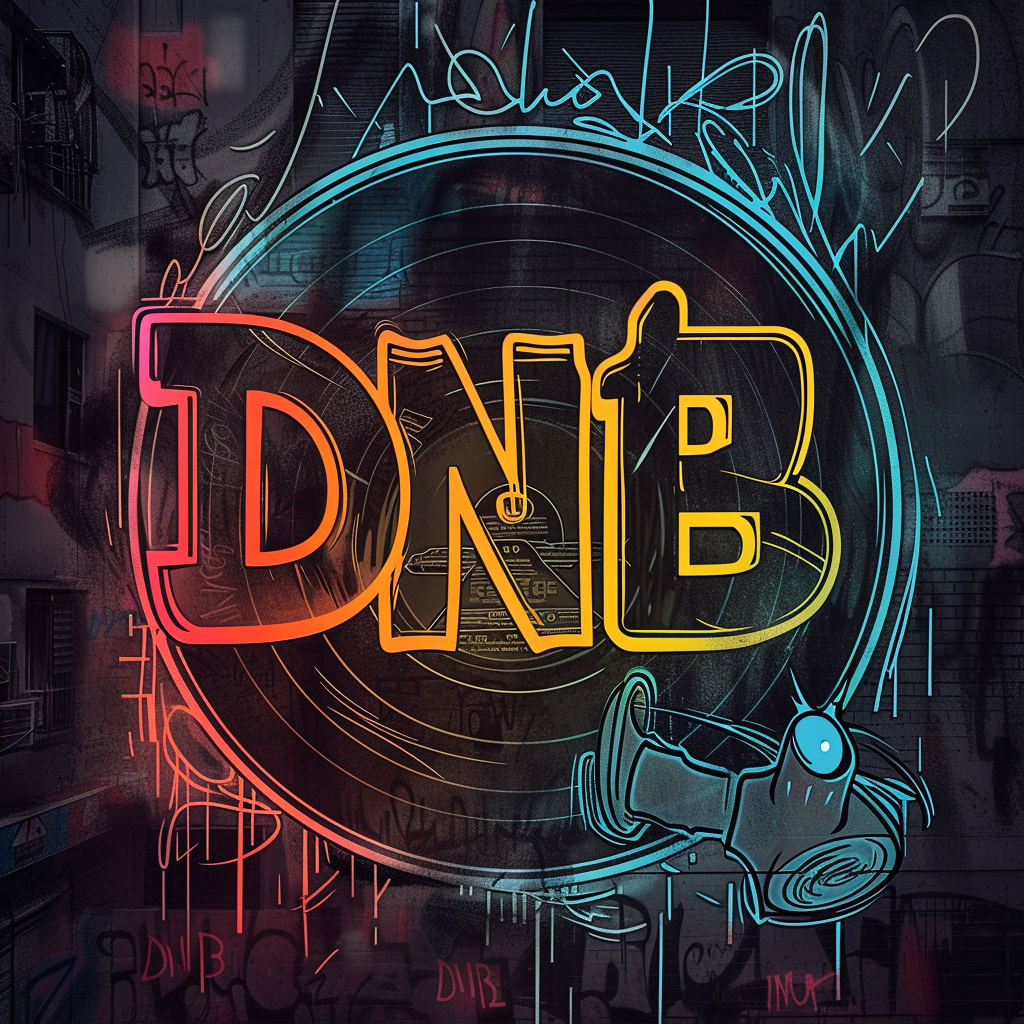 Reallynotsurennnjjjjjjkj DNB Text On A Black Poster In Urban Co 51bd96f3 F18c 45ae A007 E78fe9573a7a