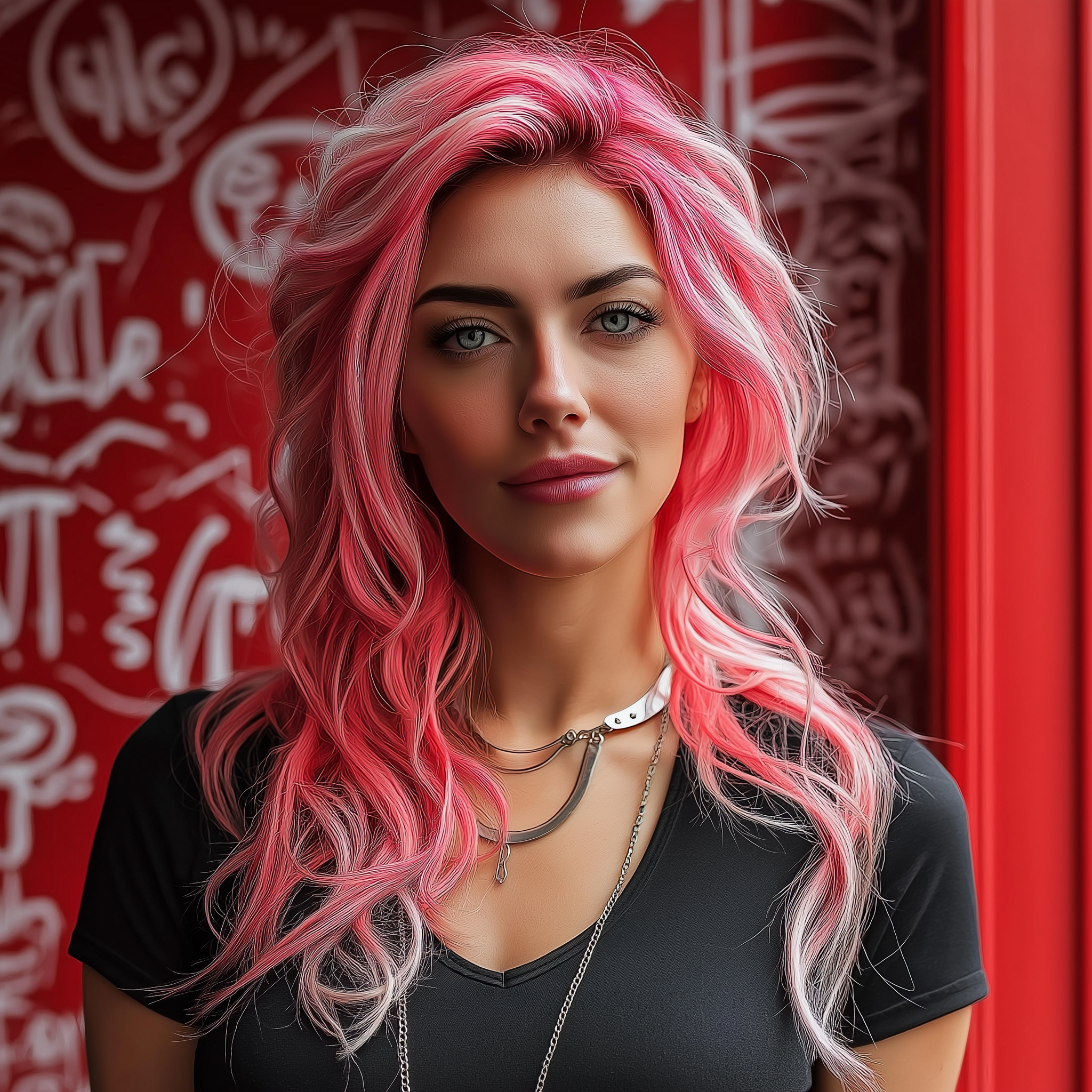 Reallynotsurennnjjjjjjkj A Beautiful Woman With Pink Hair Weari C6bff040 41b3 495c Af66 7235e3ff470e