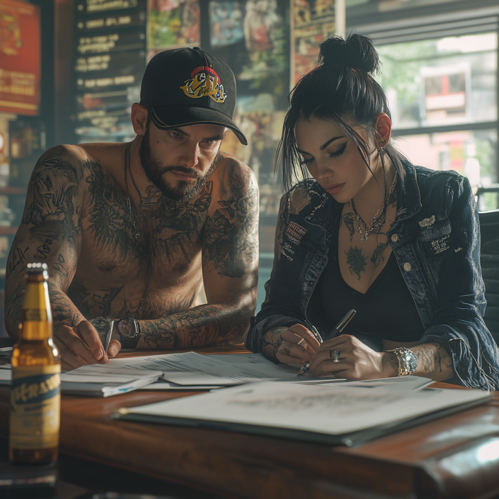 Reallynotsurennnjjjjjjkj A Realistic Photo Of Two People Sittin 96277e15 Bdf4 48b7 8304 E9b870f78c71