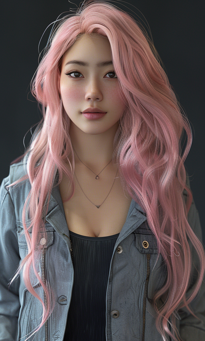Reallynotsurennnjjjjjjkj Beautiful Asian Woman With Long Pink H 42b7dfb9 Fb0d 4134 8a58 84bdc011d6f8
