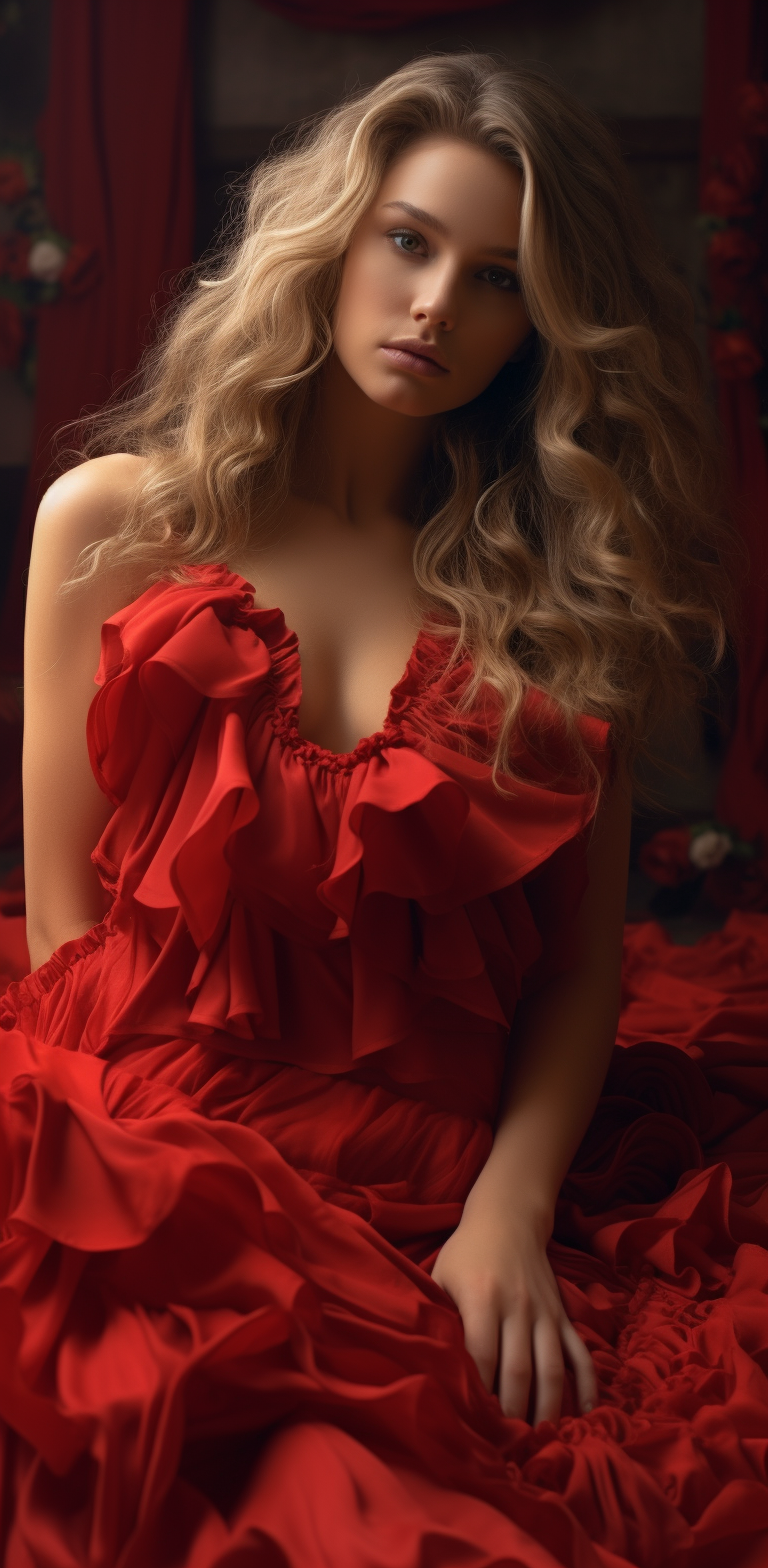Reallynotsurennnjjjjjjkj A Beautiful Woman In A Red Dress Posin Fc2d0d56 D16c 4f0c 860e 207941b50247
