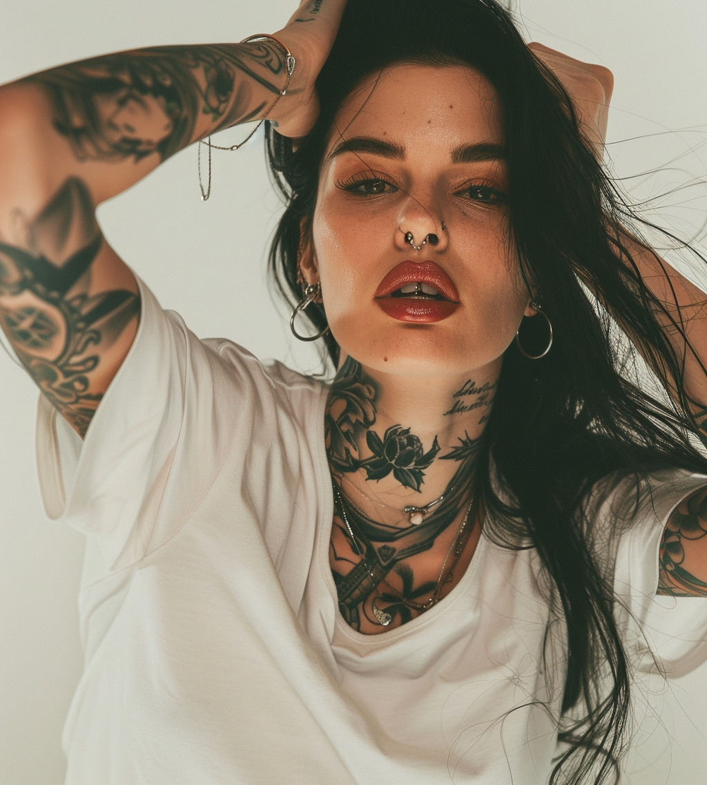 Reallynotsurennnjjjjjjkj A Woman With Tattoos And A White Shirt 07cf45f9 04cc 464a 9bd2 D505c8d23b8a