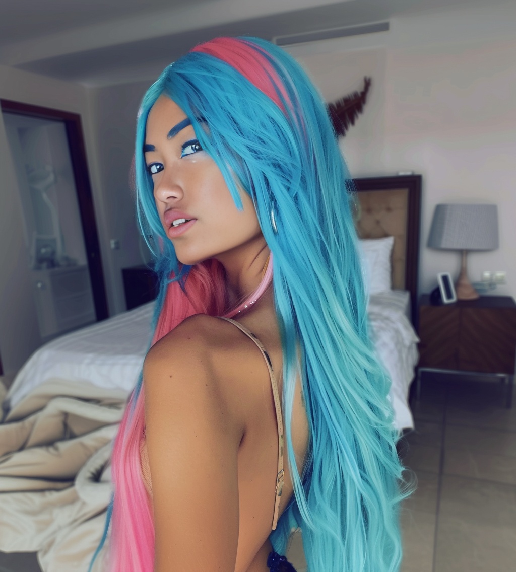 Reallynotsurennnjjjjjjkj Back View Of A Beautiful Woman With Lo 99a3447e 51d2 4554 B65f Bc2d6309a627 Ins