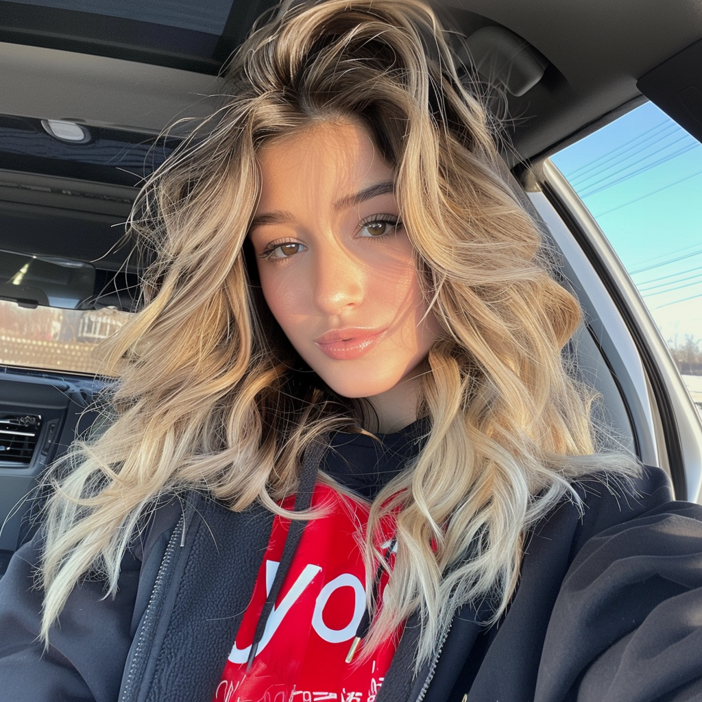 Reallynotsurennnjjjjjjkj Blonde Hair Model With Highlights In H E13017e8 83a7 4680 99e8 Dc6dbc4927b5