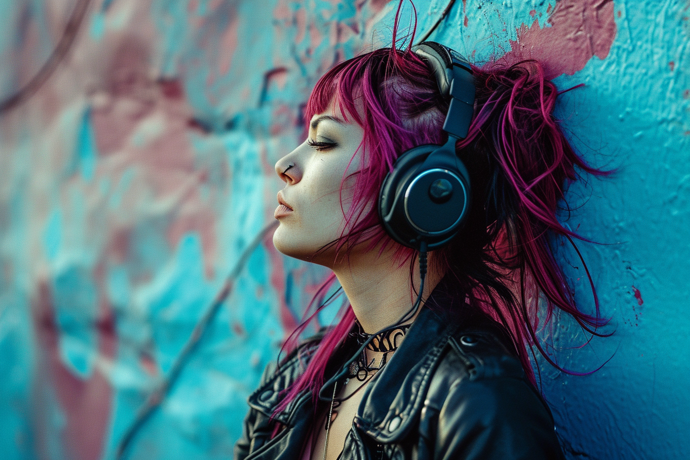 Reallynotsurennnjjjjjjkj Chic Hippie Woman In Pink Hair With He 5a06a821 1a5b 4ce3 A003 Bba728ad8ff3