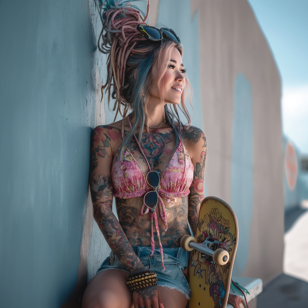 Reallynotsurennnjjjjjjkj Holding A Skateboard In Bikini 042d69de 1a96 4884 8d95 Cb1b8aa4c7a4