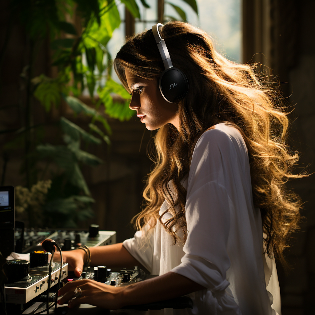 Bestreallynotsurennnjjjjjjkj Photo Of Tanned Female Dj DJing Long B B91185c5 3af2 4316 99ab 40d38ea05eec