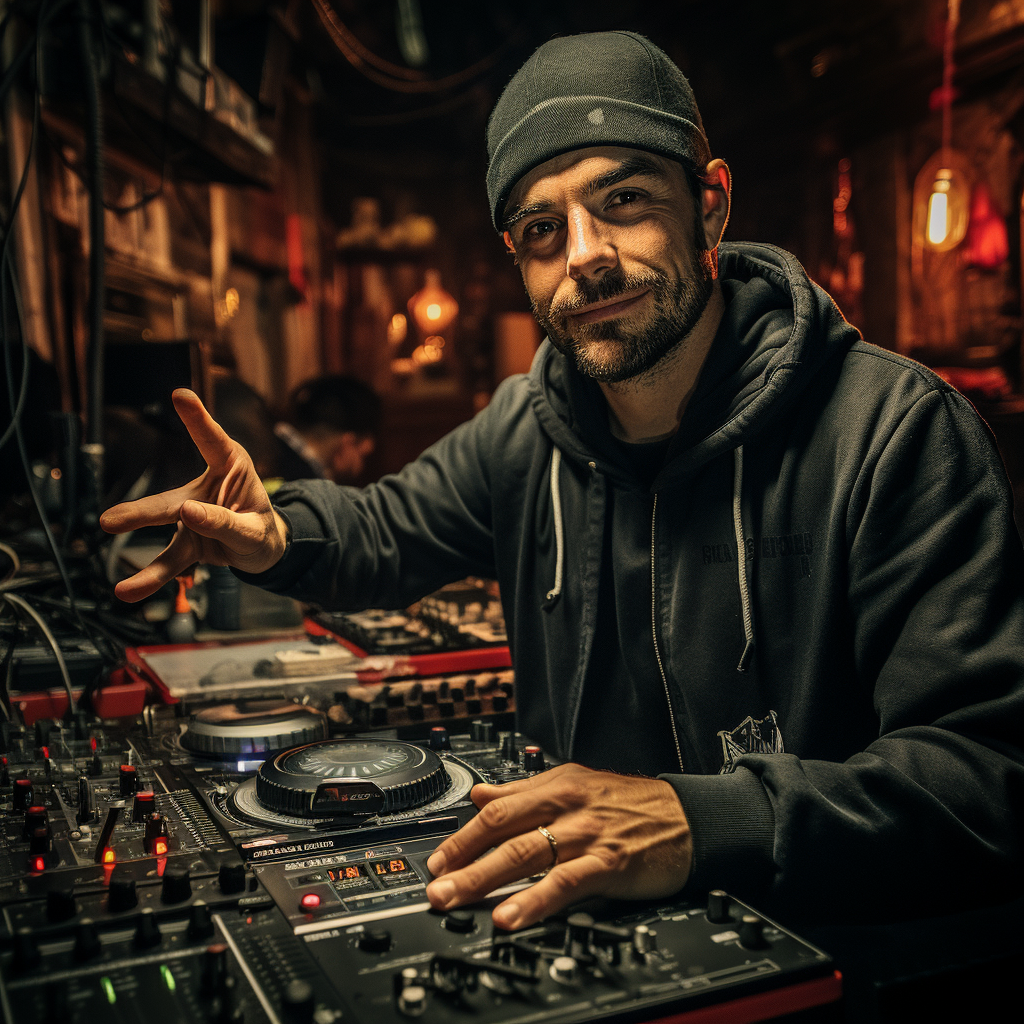 Reallynotsurennnjjjjjjkj A Photo Of A Male Disc Jockey Is Givin B4683261 2897 4ff6 8ea2 Aace70c59582