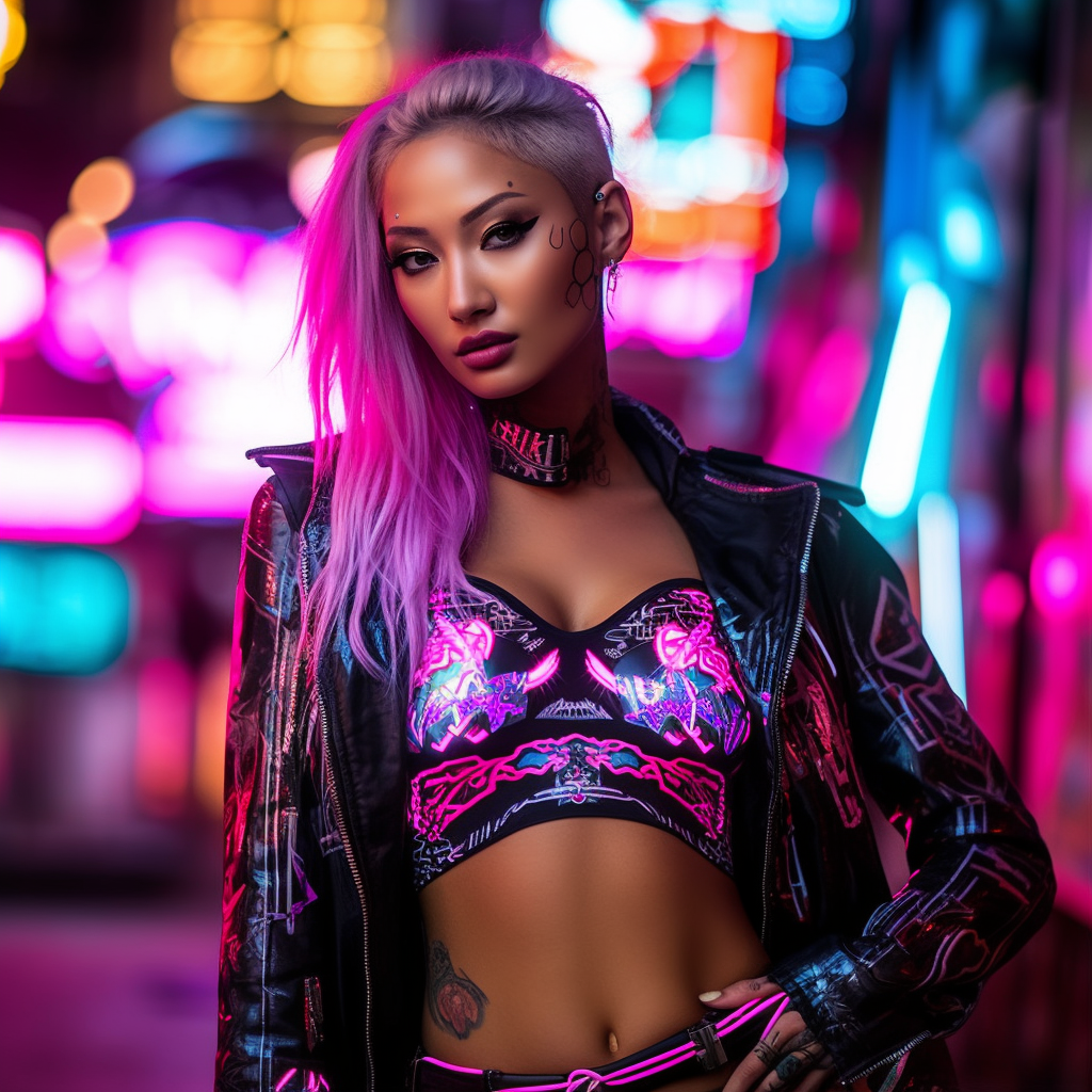 Reallynotsure A Photo Of A 28 Year Old Size 14 Neon Cyberpunk G Eb4cbef0 62a5 44ca 91f4 76d5f85b27f0