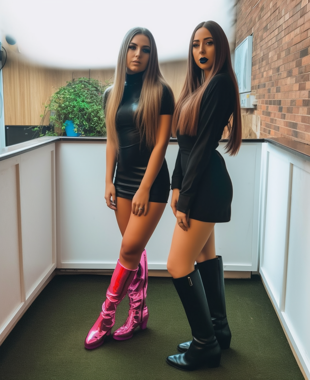 Reallynotsure A Photo Of A 30 Year Old Model Women In A Pvc Tig F01f5264 Caa2 423e B405 D511bedefe7b