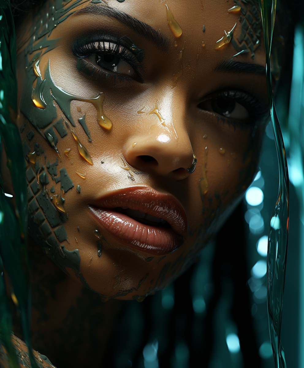 Reallynotsurennnjjjjjjkj A Girl With Tattoos In A Green In The 4d8e920d A7ca 47b2 83d0 B106fbe0cc5f