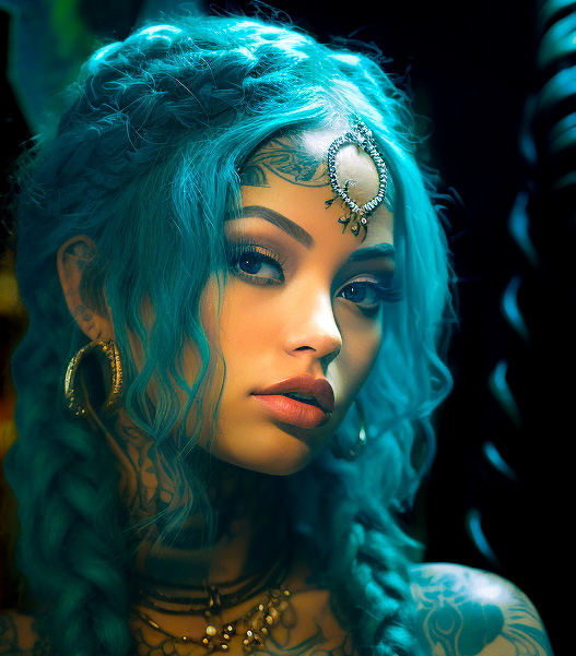 Reallynotsurennnjjjjjjkj A Girl With Tattoos In A Green In The Dc528b84 B2e4 470a 9827 5fb0b5ba1b69
