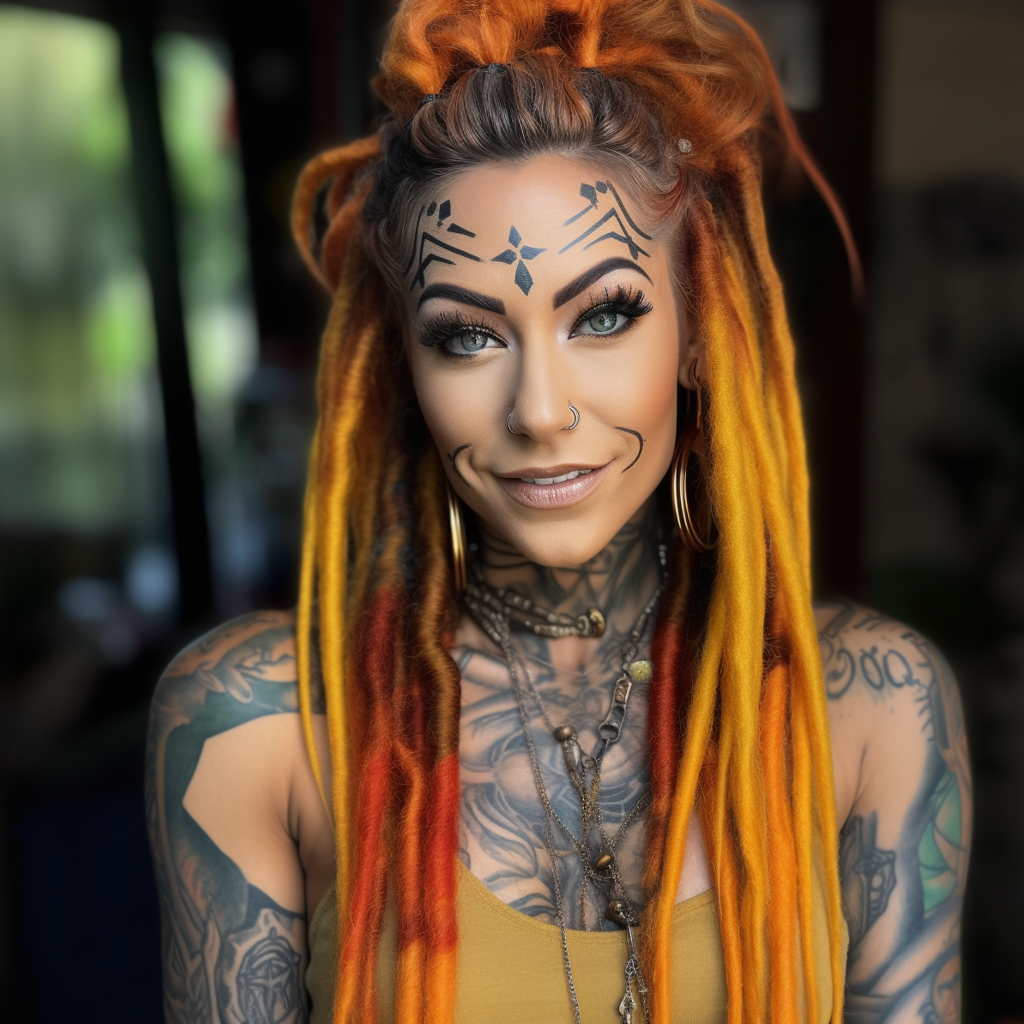 Reallynotsurennnjjjjjjkj A Lady With Dreadlocks Showing Her Im 15f5d50a 473e 4d7b 96fa 66e73b6c1682