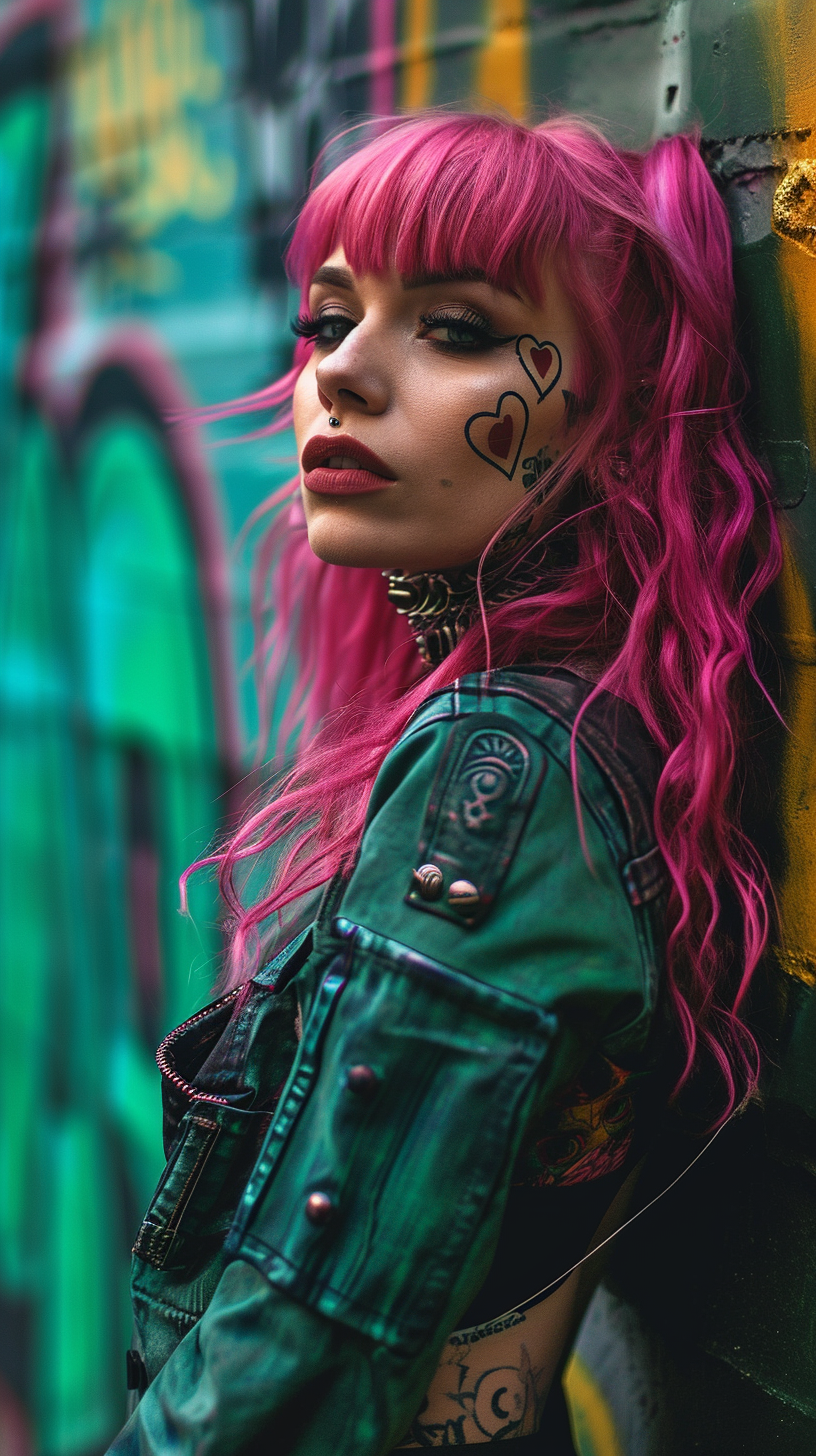 Reallynotsurennnjjjjjjkj A Woman With Pink Hair Posing Outside Ad00dc94 45a2 4f66 B4d9 2d0fe8dbf79b