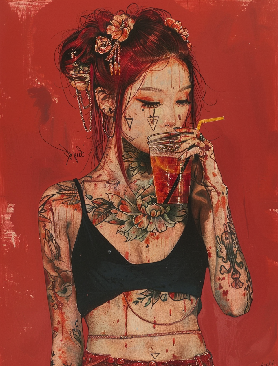 Reallynotsurennnjjjjjjkj Red Head Tattooed Asian Woman Holding 071a7b43 8c9f 4ca8 A90a Baf5ed7457e9