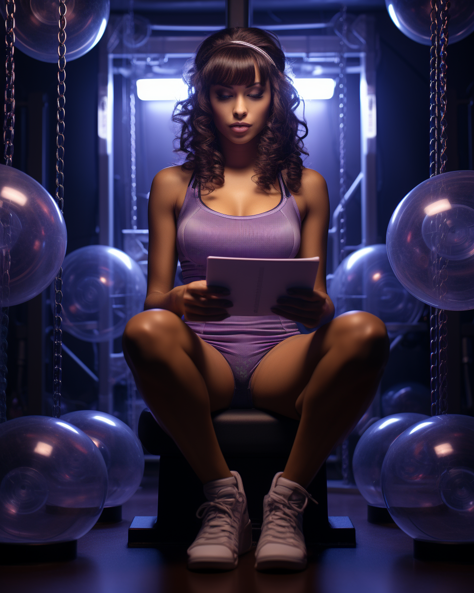 Reallynotsurennnjjjjjjkj Woman In Purple Tights Posing With Two 43f13130 3785 415f Bf81 214052488d98