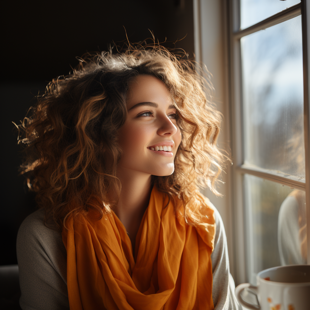 Reallynotsurennnjjjjjjkj Woman Sitting On Window Sill With Coff E7fc641d 79fa 4870 88af C43c0946c199
