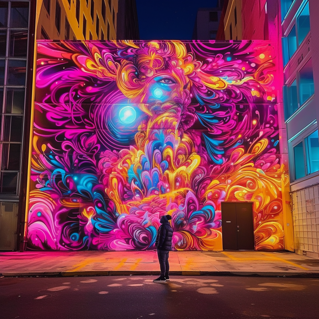 Reallynotsure An Elusive Street Artist Shrouded In A Neon Lit A 0d52c0f0 84e7 41b6 9e97 0527f59d1b6f