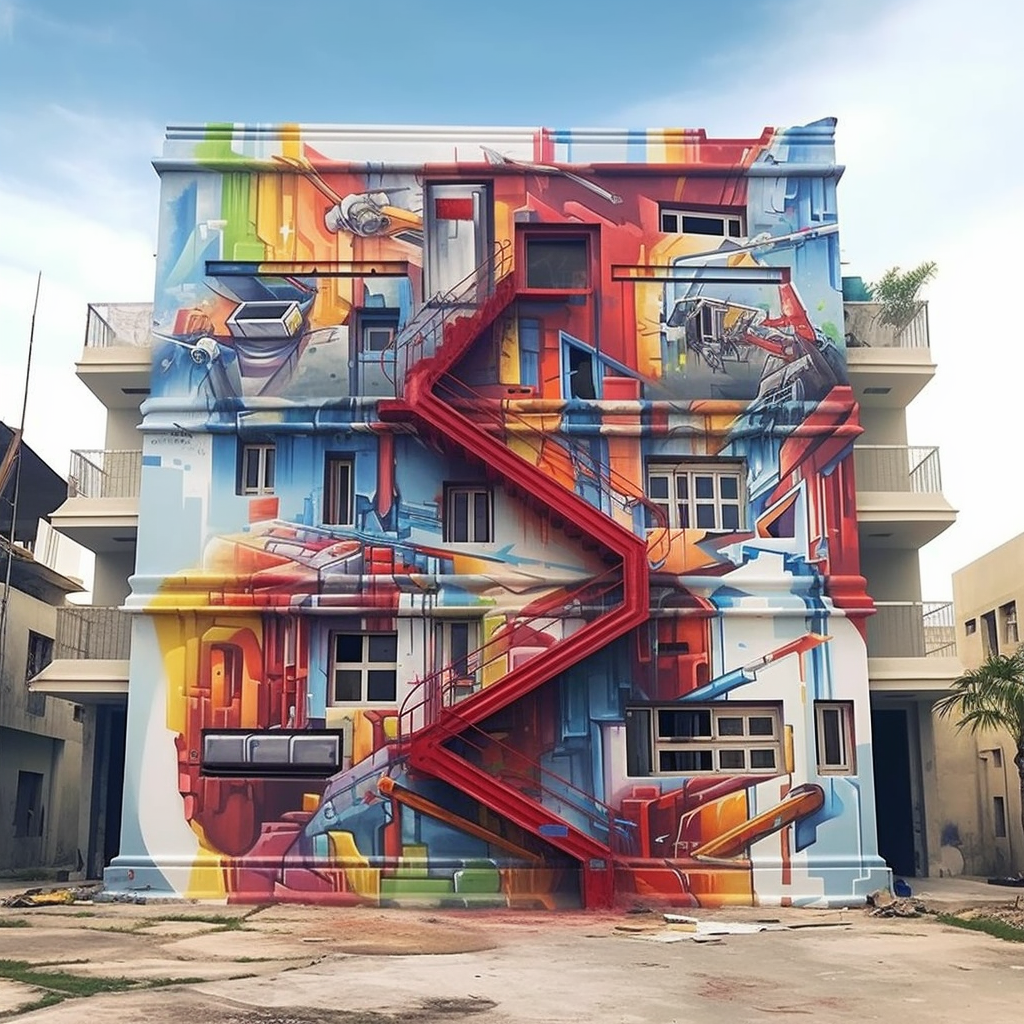 Reallynotsure A Massive House Covered In Graphitti Massive Deta Dfd49057 9f51 4dd5 B49d 3bfb2d229213