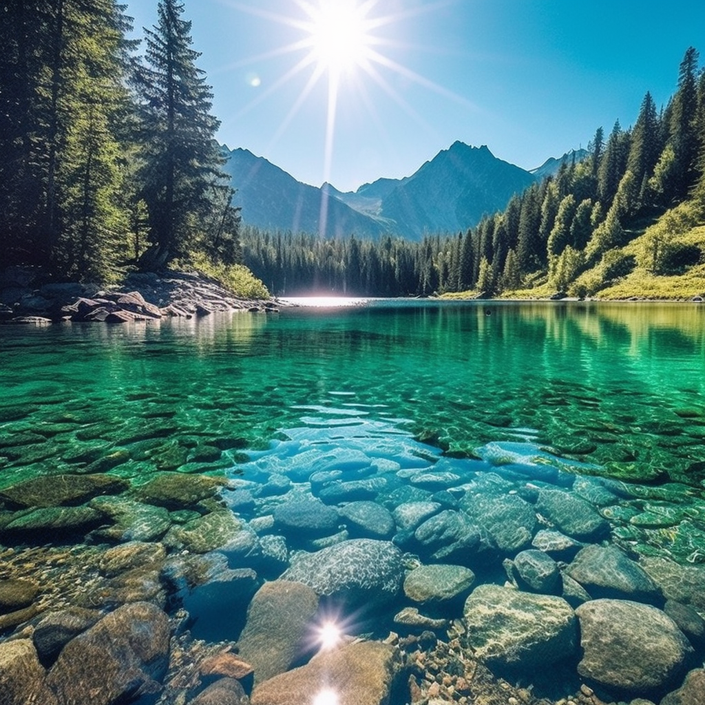 Reallynotsure Photo Of A Crystal Clear Lake Nestled In The Moun Cbd711d2 A7b8 46e8 9b33 8efe599eb51b