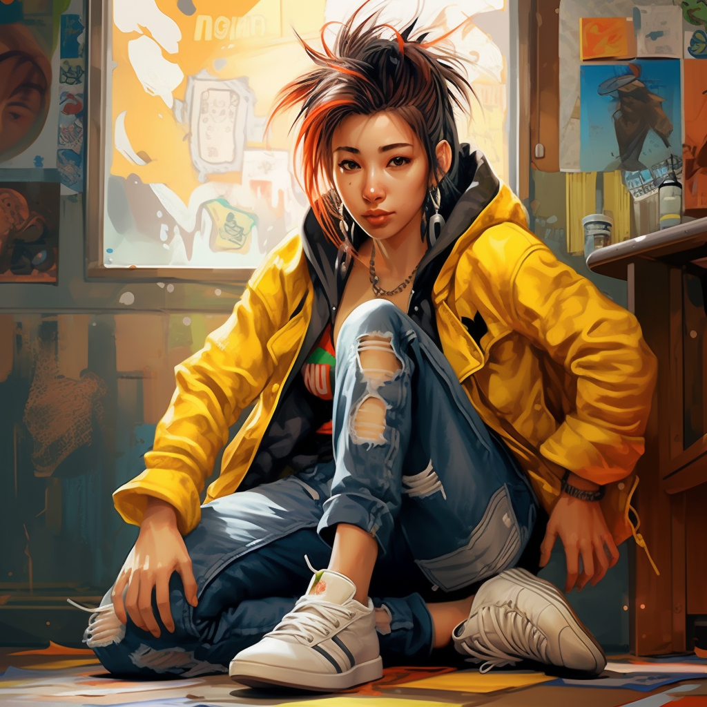 Reallynotsure Punk Rock Woman Model 28 Years Chinese Oriental F E460bb13 Bdc9 45e3 9731 16ec778aad6f