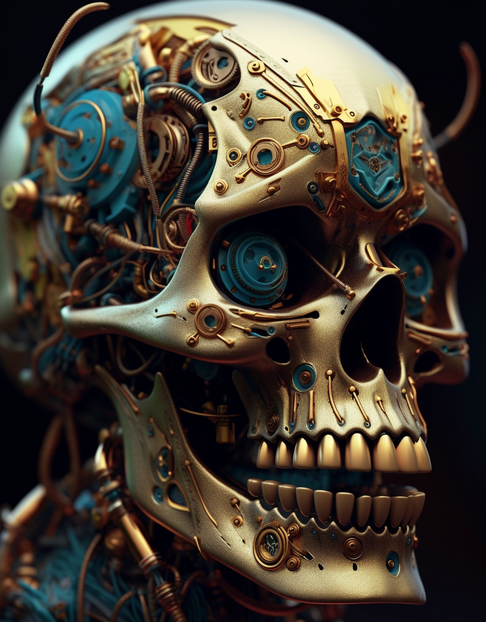 Reallynotsure Robot Skulls By Antonio Sampronis 23 In The Style 8e7405b0 Fe5d 4d23 887b Aced2aee8ebd