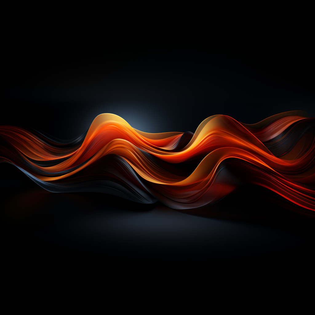 Reallynotsurennnjjjjjjkj 3d Orange Curved Lines 3d Art Black Ba 077e0a1b E67d 4060 971e 34d63729f8eb