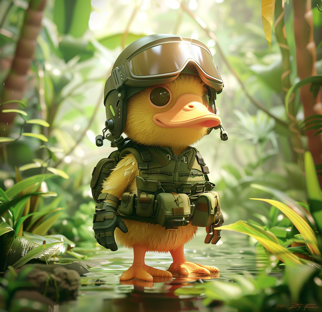 Reallynotsurennnjjjjjjkj A Cute Baby Duck Wearing Tactical Gear 7cdaee78 5630 4b67 Bd6c D869f2367a4f