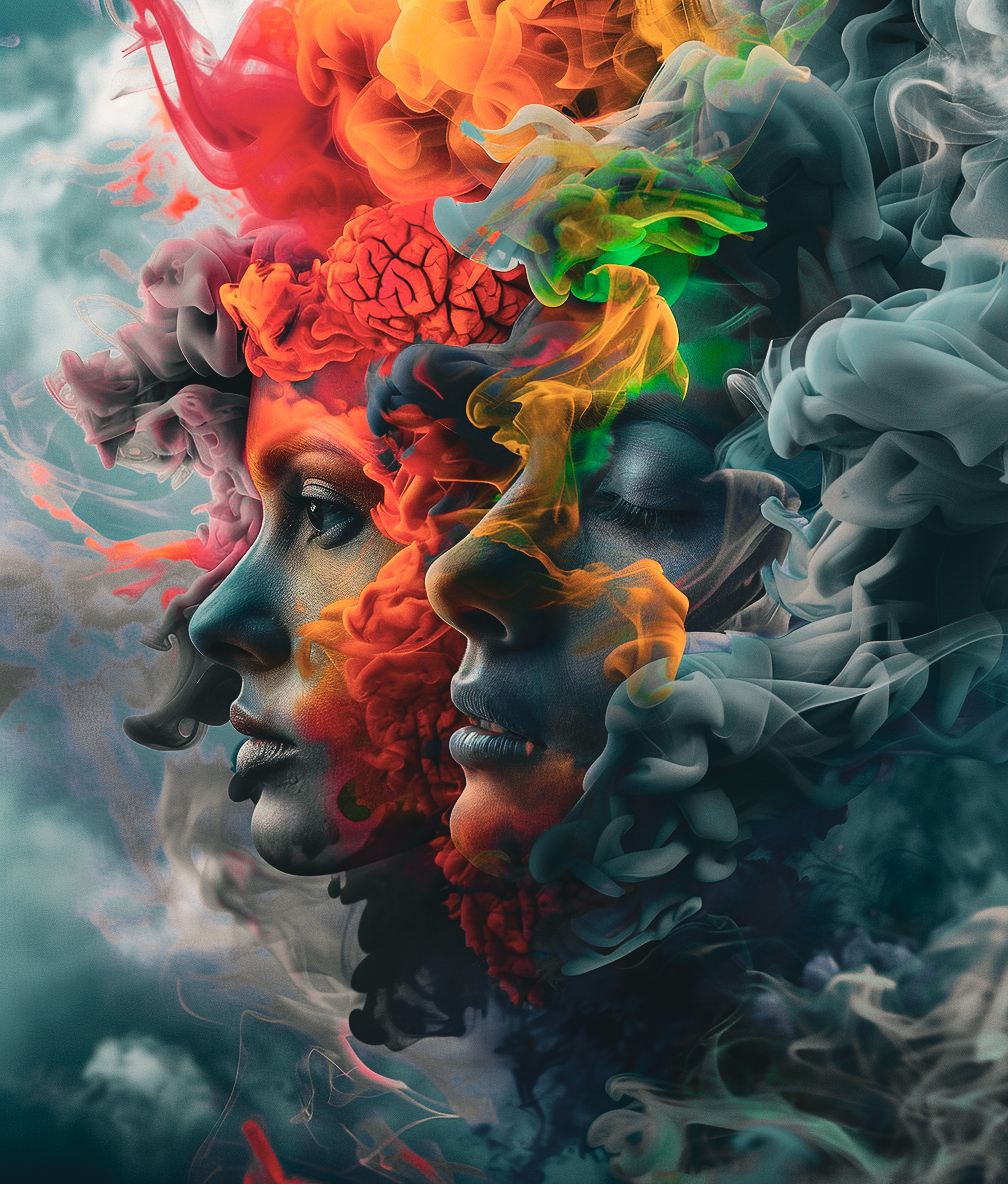 Reallynotsurennnjjjjjjkj A Digital Art Piece Featuring Three Pe Bb924873 B250 4c61 81eb F71417e0f48d