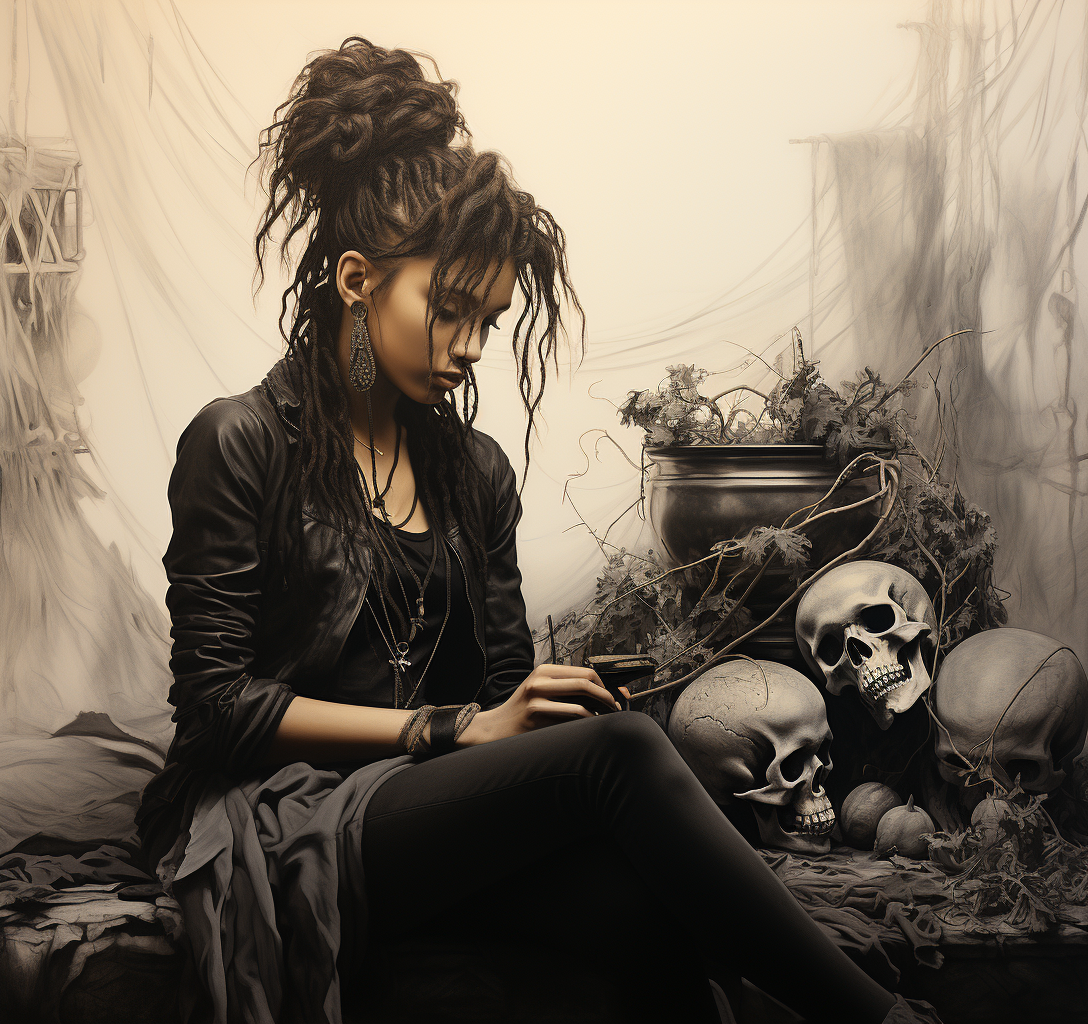 Reallynotsurennnjjjjjjkj A Drawing Of A Dark Woman Sitting On A Ad1a61b4 8372 4852 9bc2 652a89d11393