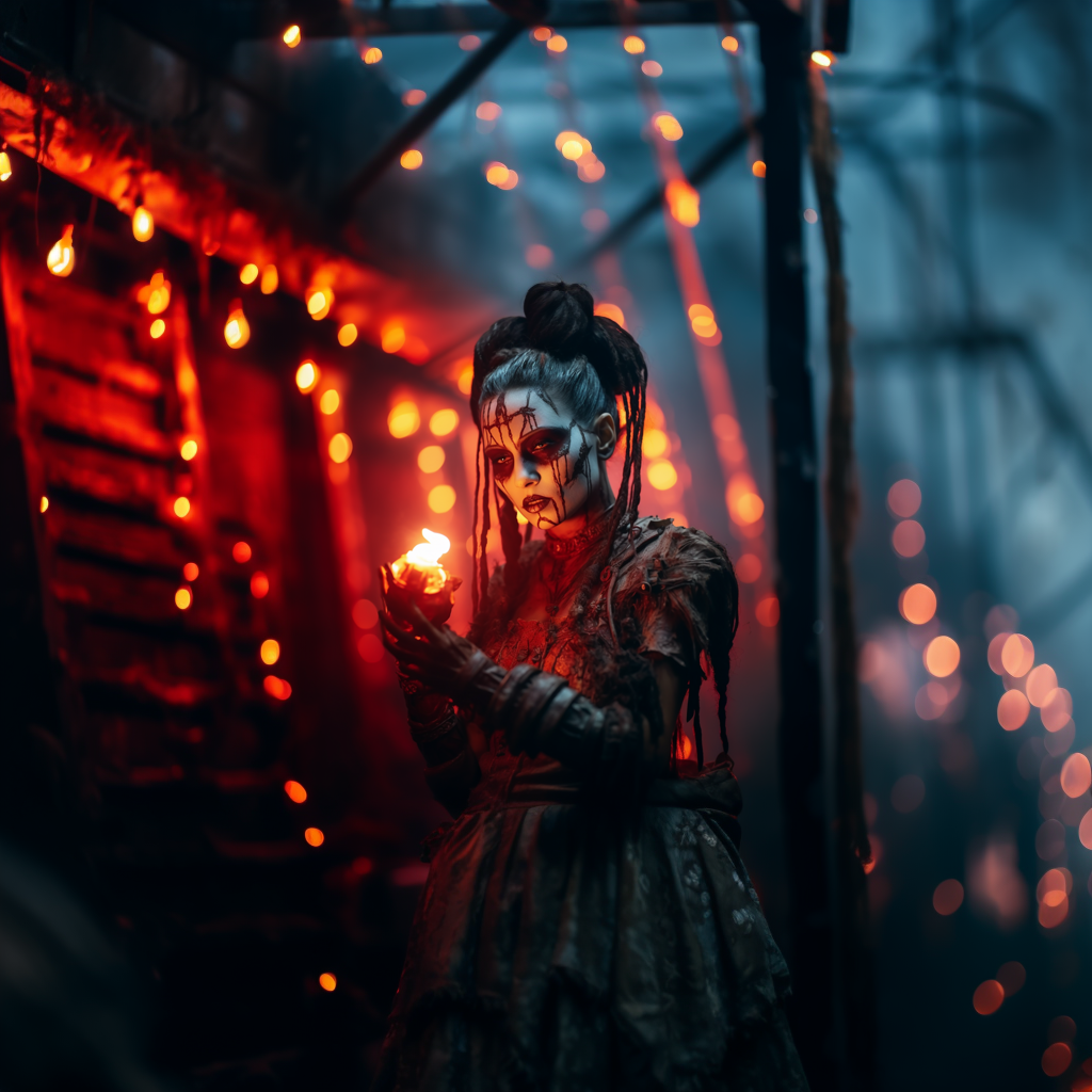 Reallynotsurennnjjjjjjkj A Woman Wearing Makeup And Costumes In 47451353 Afb7 43c5 B5b9 08a3c0c941bf